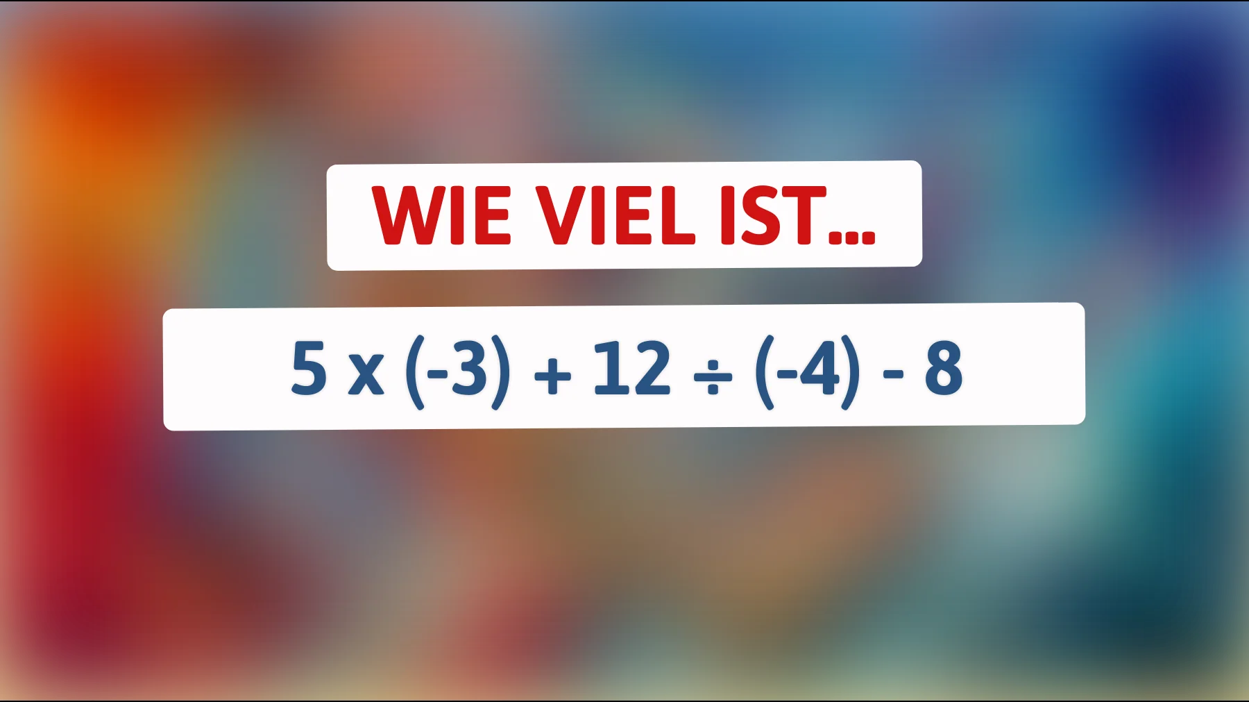 Nur 1% der Menschen können dieses Mathe-Rätsel lösen – gehörst du dazu?"